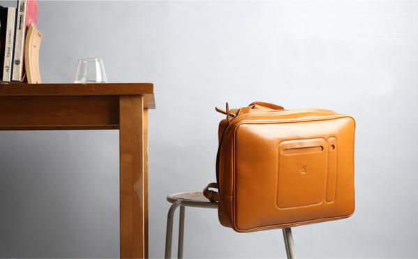 Leather Transformable Laptop Shoulder Bag