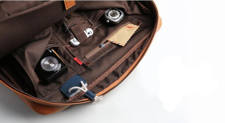 Leather Transformable Laptop Shoulder Bag