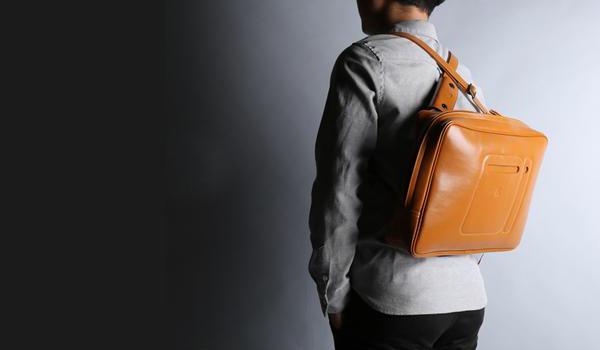 Leather Transformable Laptop Shoulder Bag