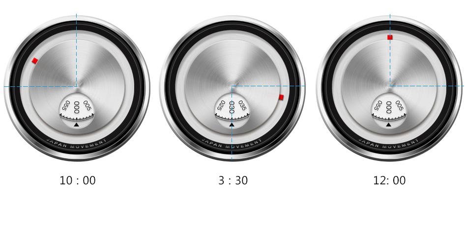 Montre minimaliste à cadran en acier