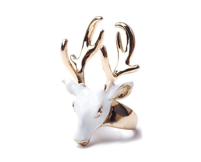 Deer Cuff Ring