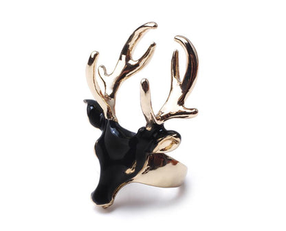 Deer Cuff Ring