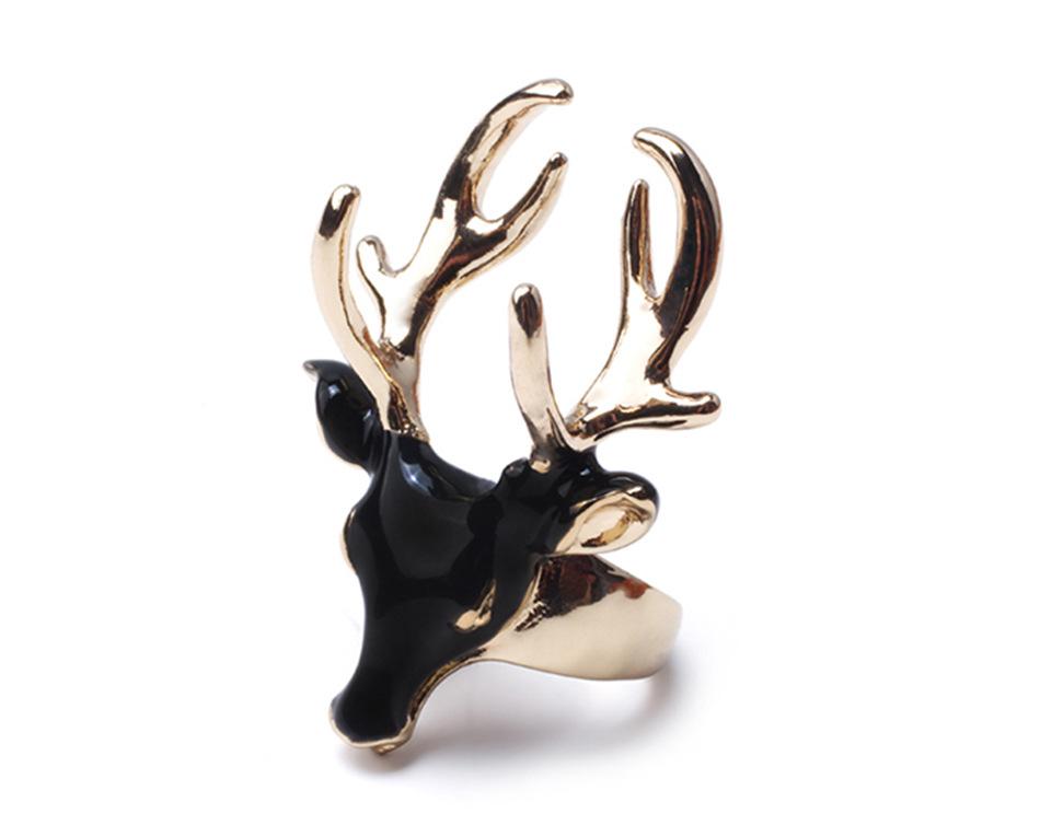 Deer Cuff Ring