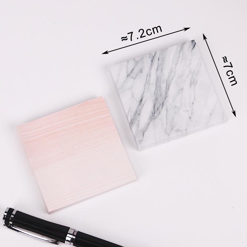 Marble and Cement Colored Sticky Notes