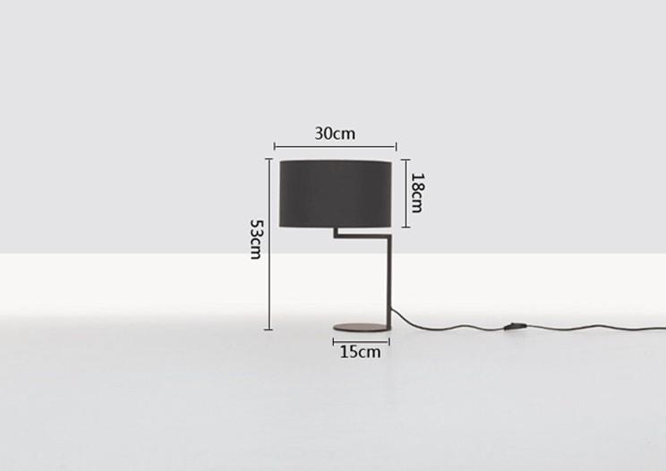 Lampe de lecture minimaliste moderne américaine