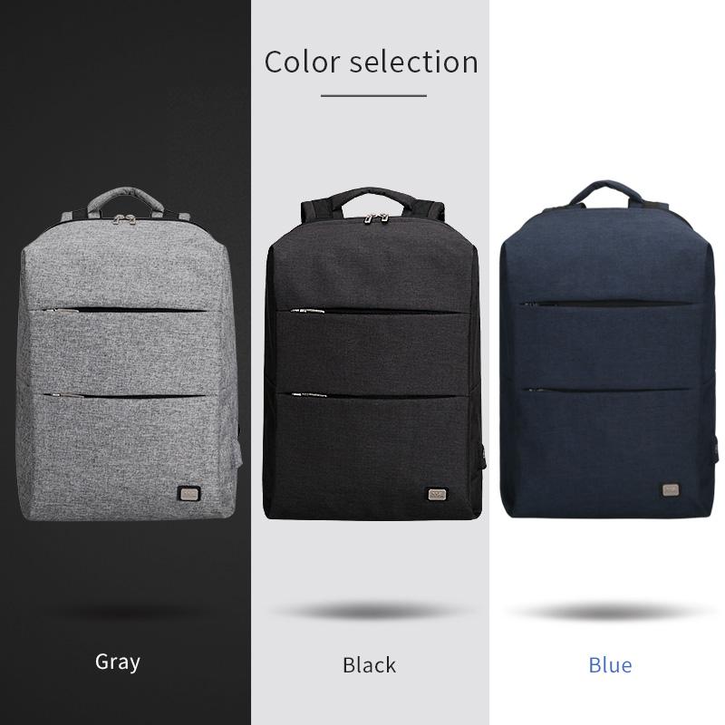 Modern Anti-Theft Water Resistant Backpack with USB Charging Port