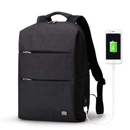 Modern Anti-Theft Water Resistant Backpack with USB Charging Port