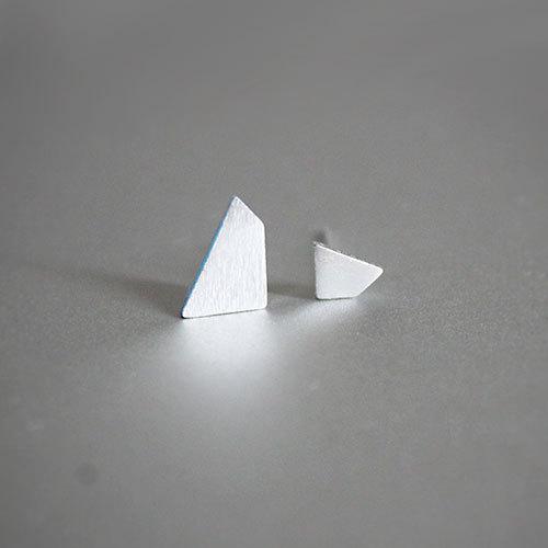 Abstract Polygon Stud Earrings