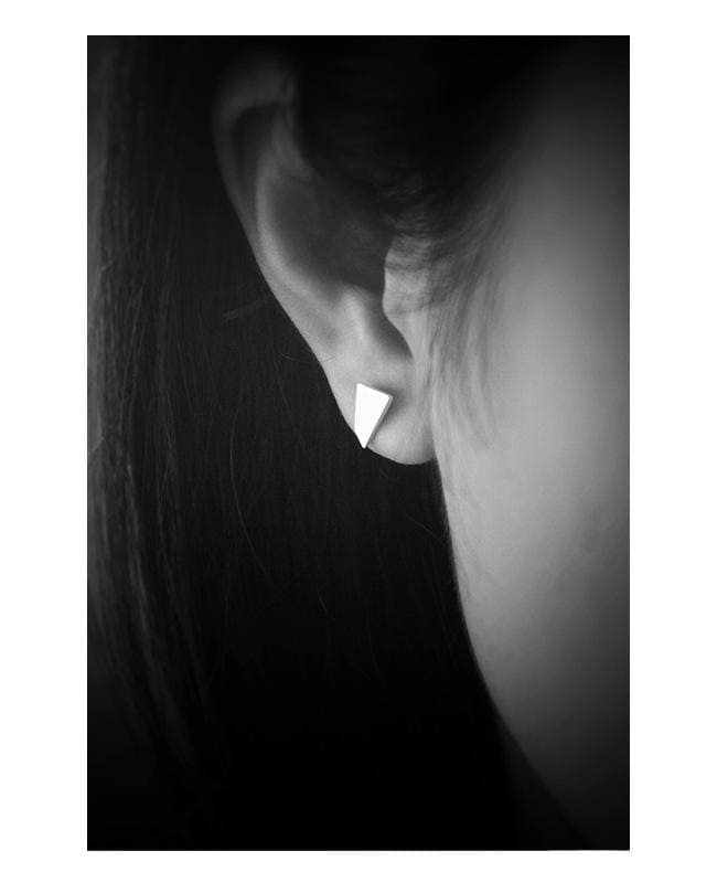 Abstract Polygon Stud Earrings