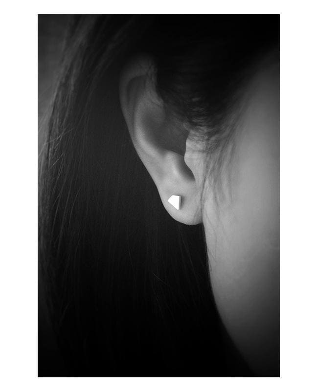 Abstract Polygon Stud Earrings