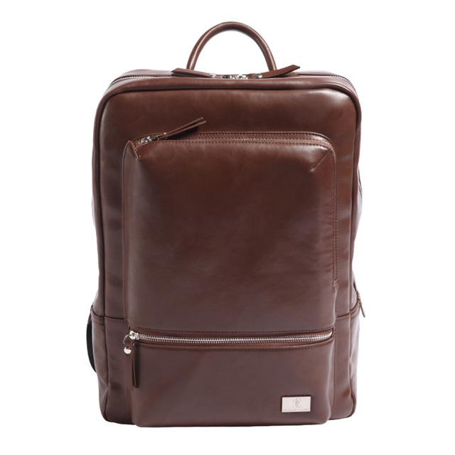 Leather Travel Rucksack and Laptop Bag