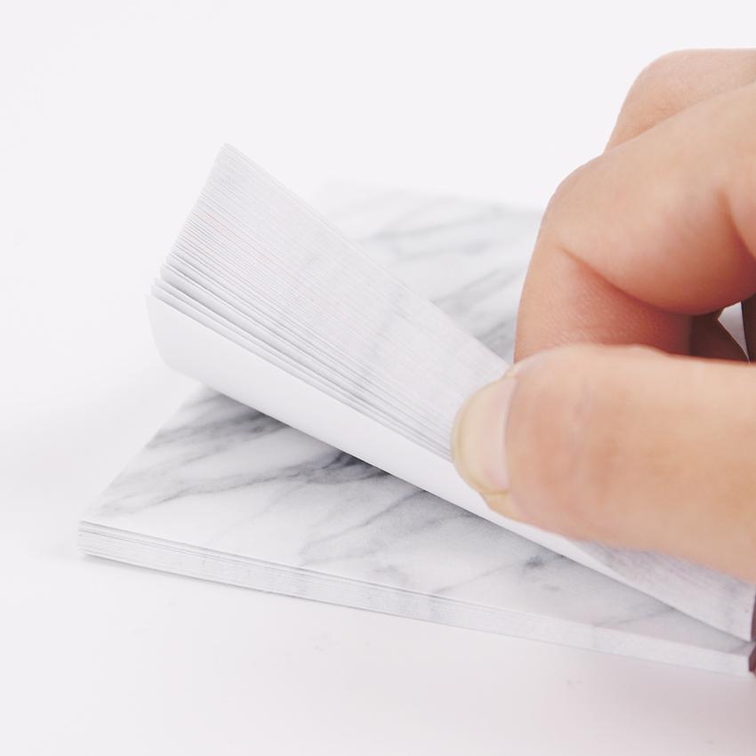 Marble and Cement Colored Sticky Notes