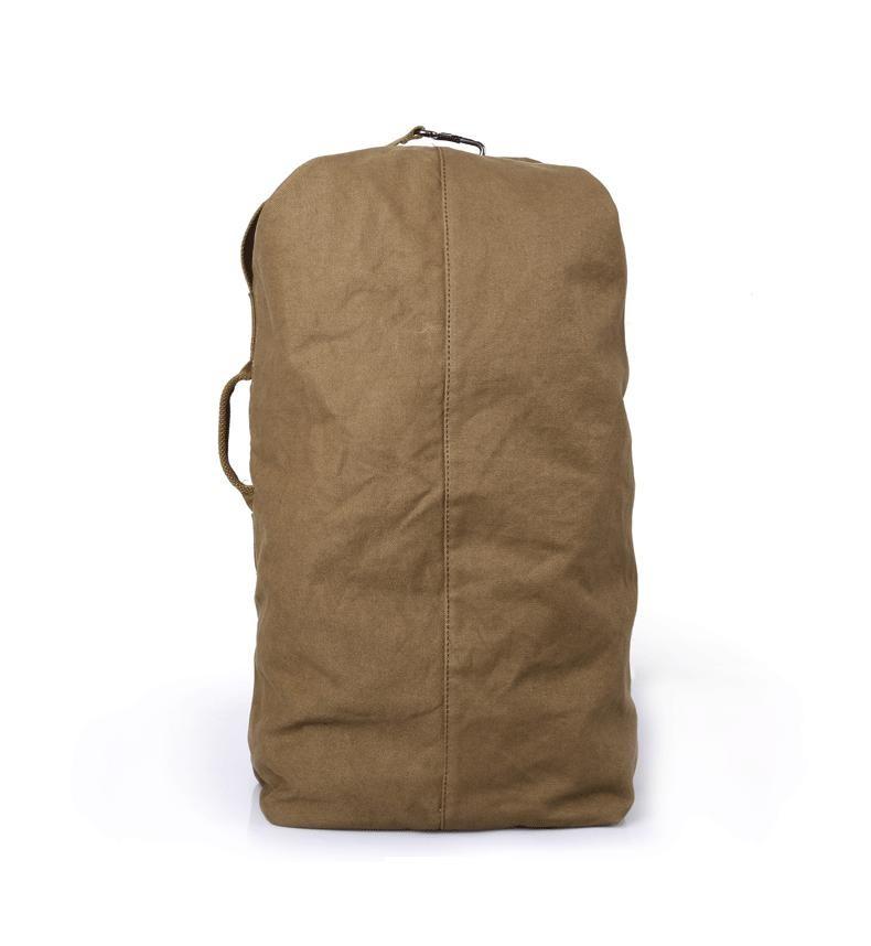 vintage canvas backpack