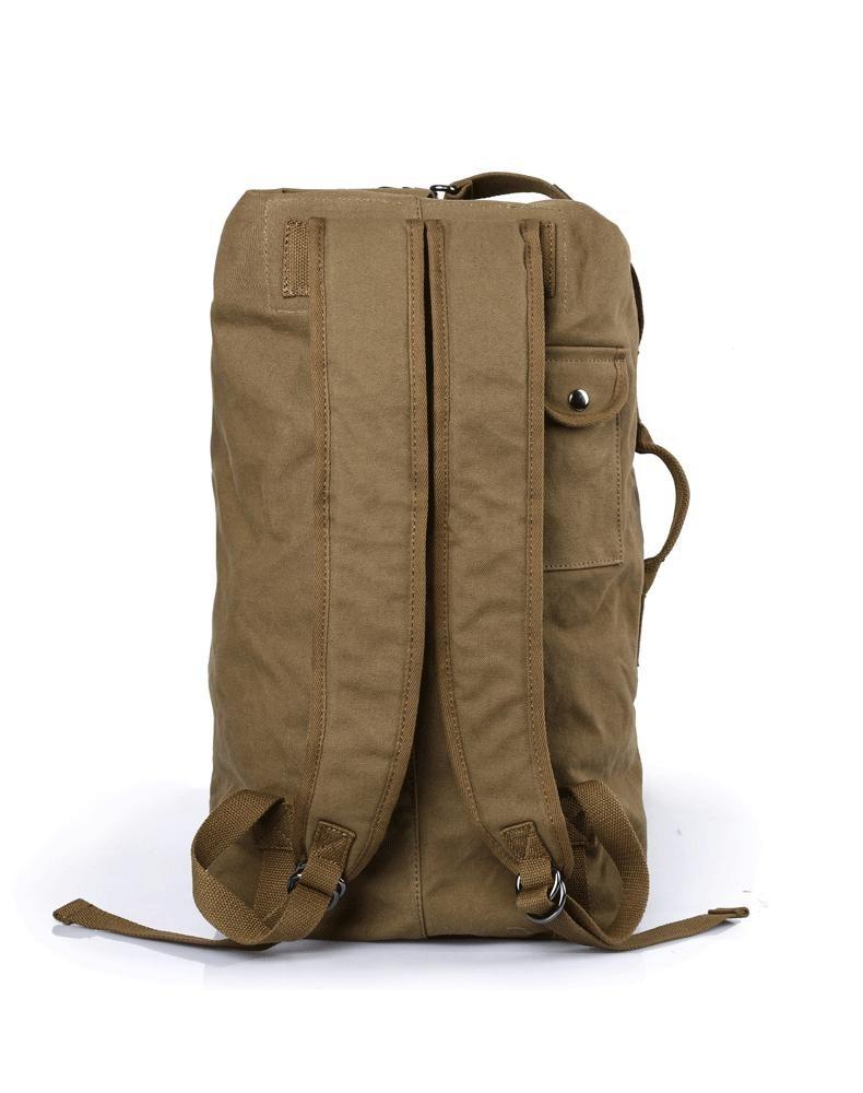 vintage canvas backpack