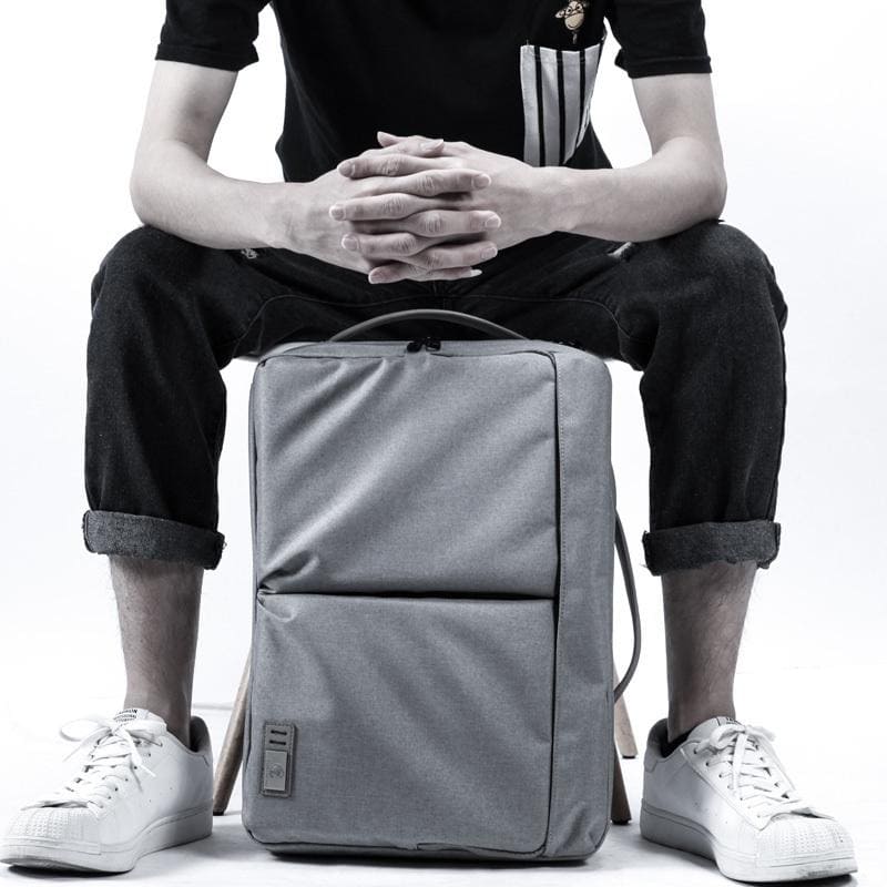 Sac à bandoulière imperméable de 15,6 pouces style urbain