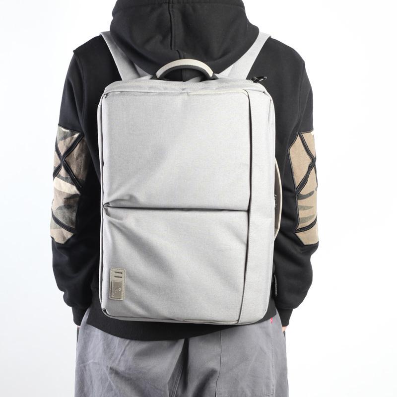 Sac à bandoulière imperméable de 15,6 pouces style urbain