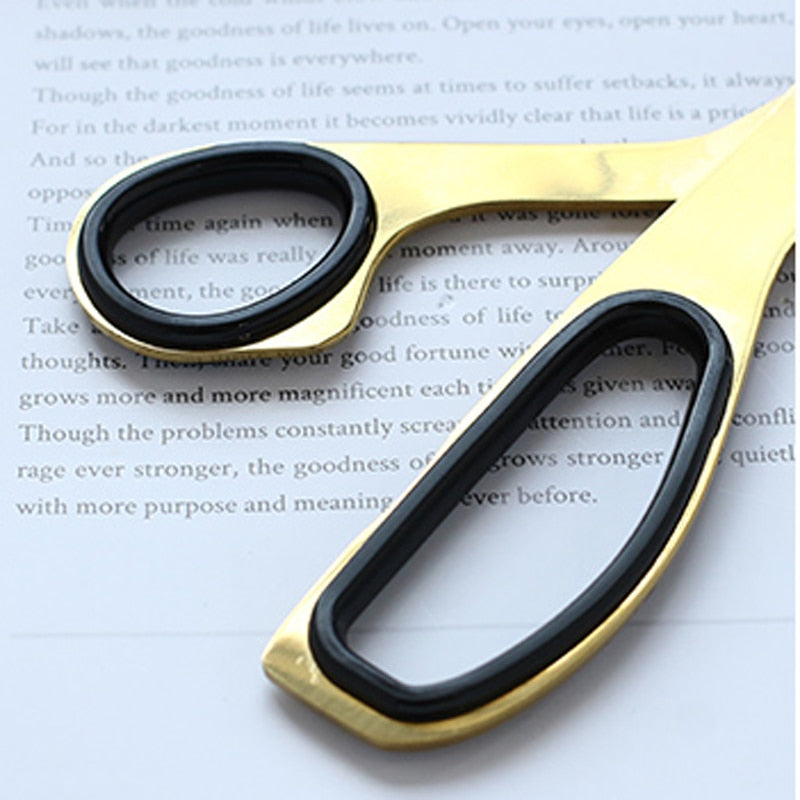 Minimalist Modern Brass Scissors