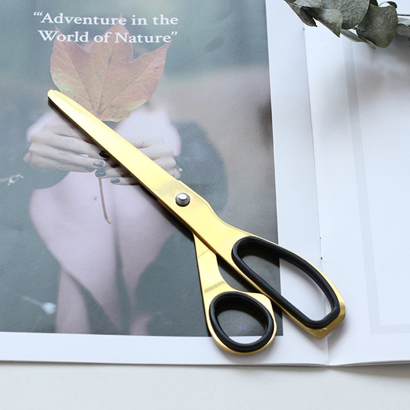 Minimalist Modern Brass Scissors