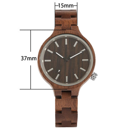 Montre en bois Nature pour femme