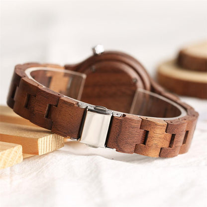 Montre en bois Nature pour femme