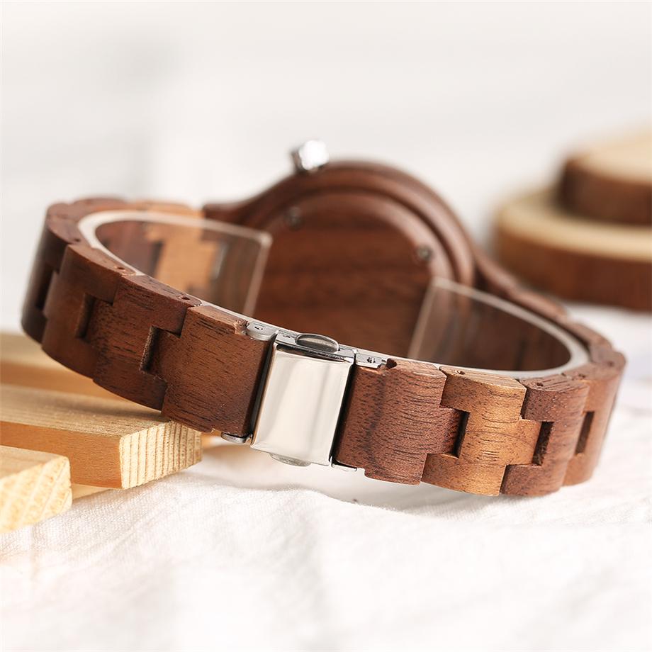 Woman's Nature Wooden Watch