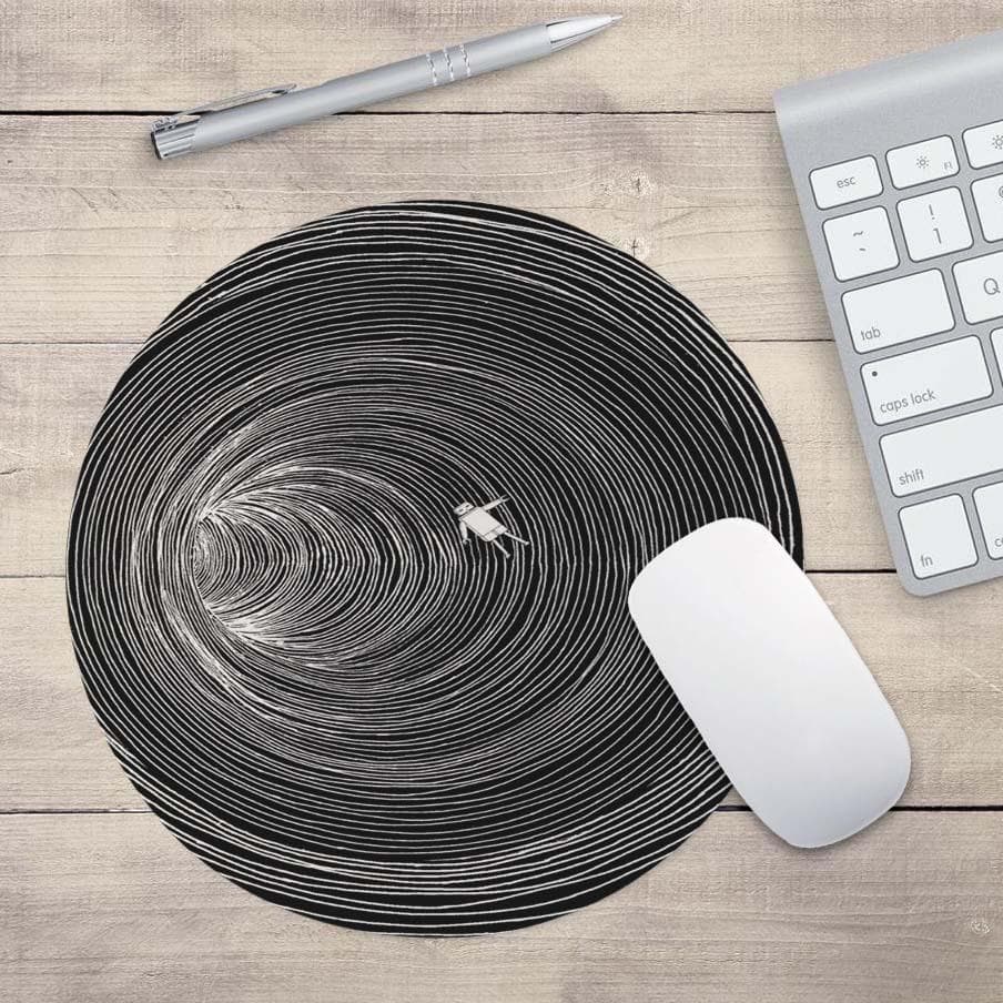 Minimal Curves Mouse Pad