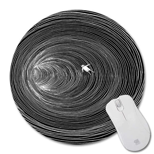 Minimal Curves Mouse Pad