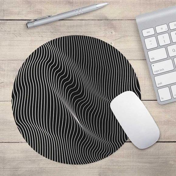 Minimal Curves Mouse Pad