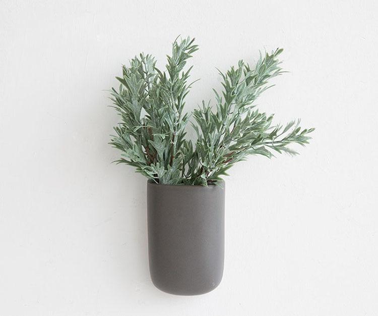 Modern Ceramic Wall Mounted Plant Vases