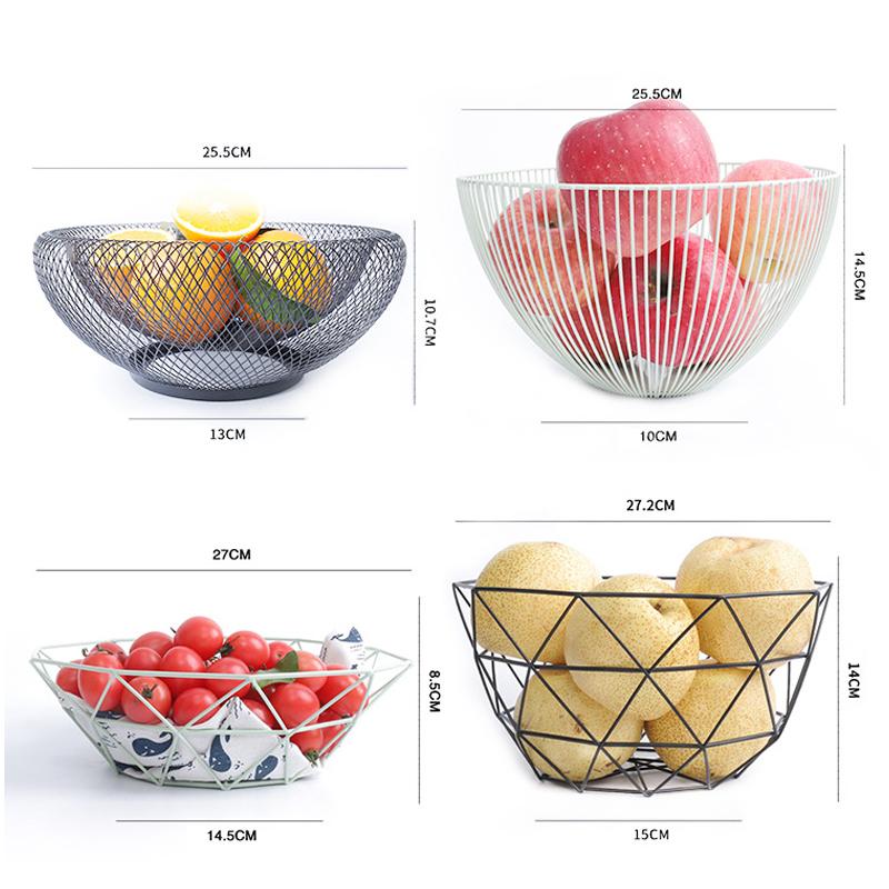 Nordic Style Wire Bowl Decor