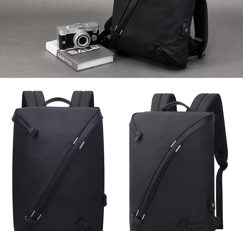 Tokyo Streets - A Waterproof, USB Charging, Anti Theft 15.6 Inches Backpack