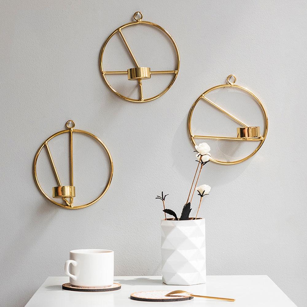 Geometric Wall Mount Candle Stick