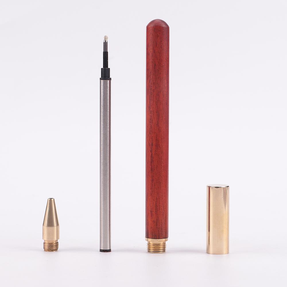 Stylo à bille en bois et laiton