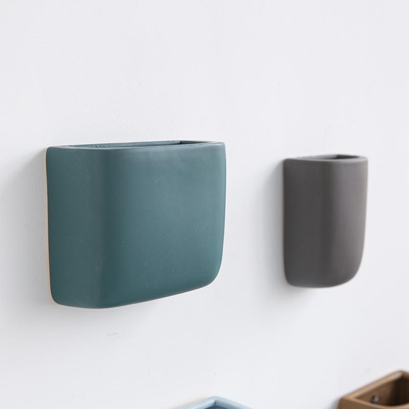 Modern Ceramic Wall Mounted Plant Vases