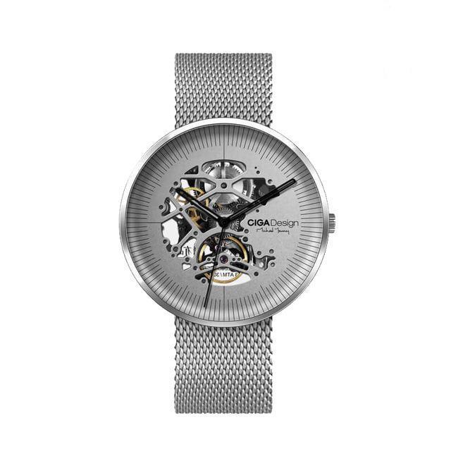 Montre mécanique minimaliste creuse iF Design Gold Award
