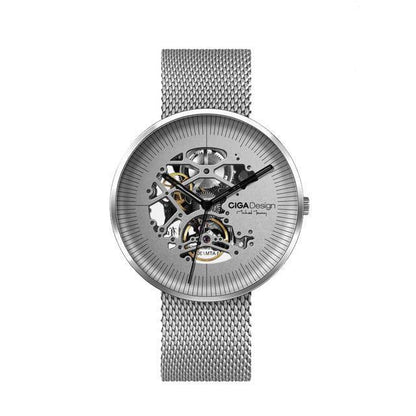 Montre mécanique minimaliste creuse iF Design Gold Award