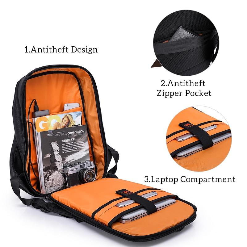 Sac à dos antivol imperméable pour homme 706