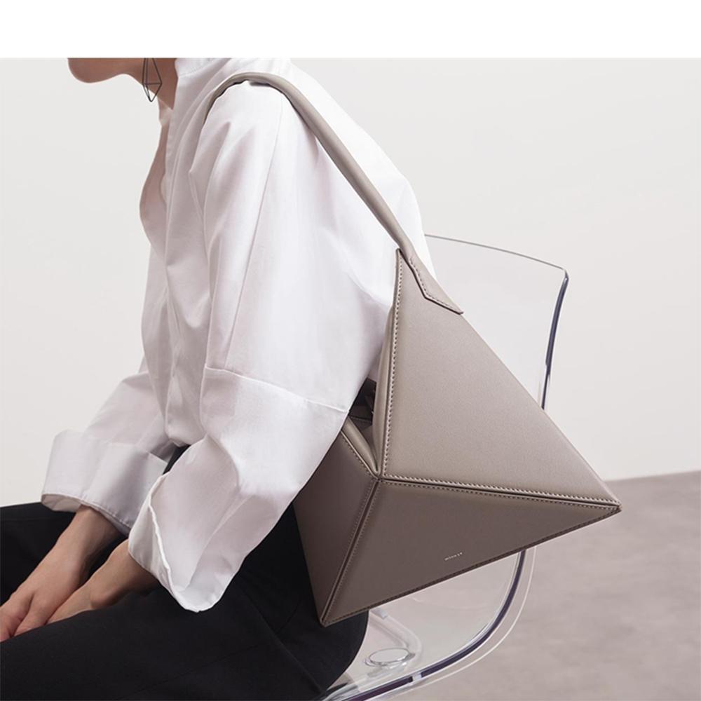 Minimalist Origami Inspired Shoulder Bag | Minimalist Origami Tote Bag