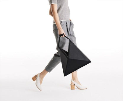 Sac bandoulière minimaliste inspiré de l'origami | Sac fourre-tout minimaliste inspiré de l'origami