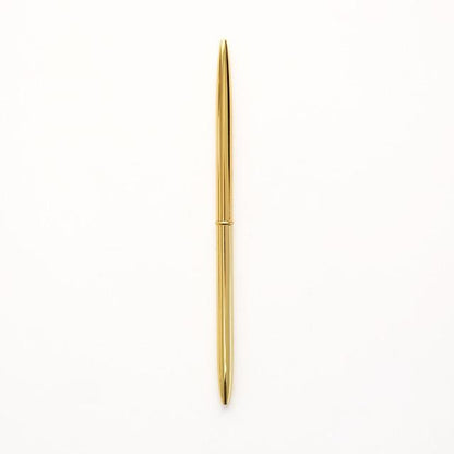 Stylos à bille en métal doré et argenté de 0,7 mm