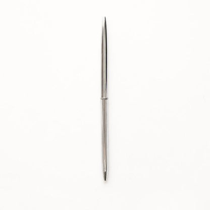 Stylos à bille en métal doré et argenté de 0,7 mm