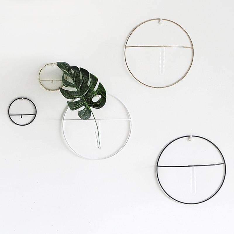 Nordic style Geometric Circular Wall Planter