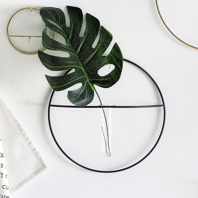 Nordic style Geometric Circular Wall Planter