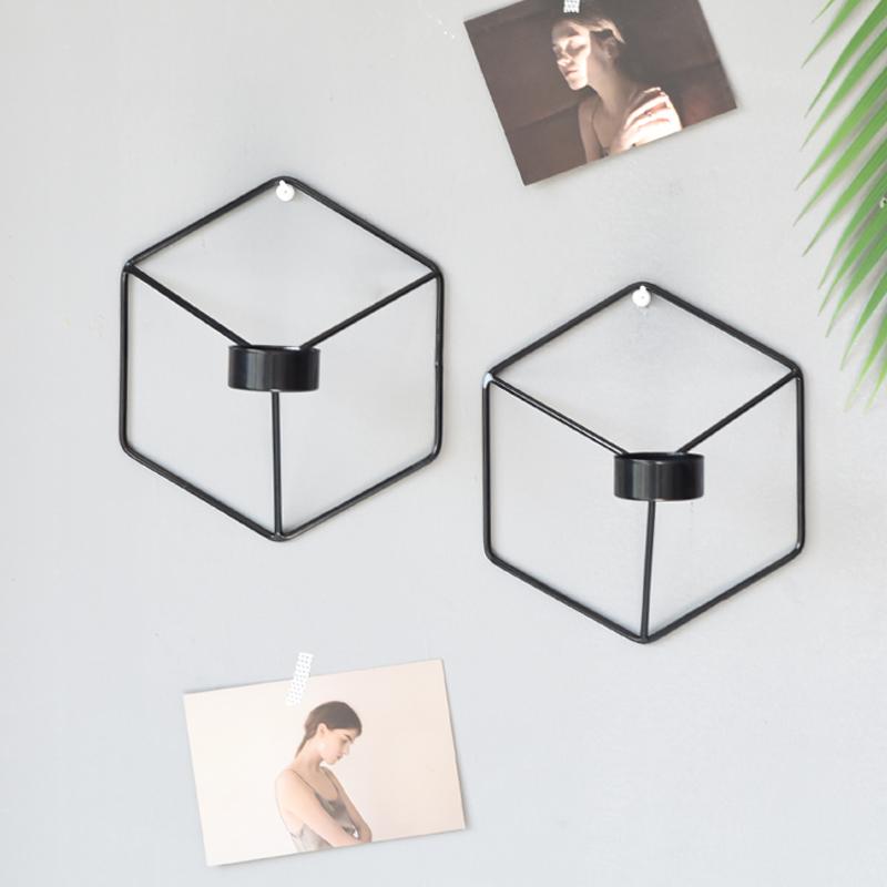 Modern Minimalist Creative Wall Hanging Candle Holder