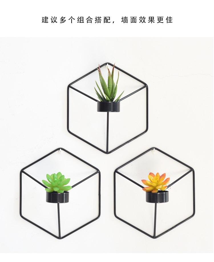 Modern Minimalist Creative Wall Hanging Candle Holder