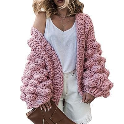 Super Chunky Knit Cardigan | Chunky Knit Sweater