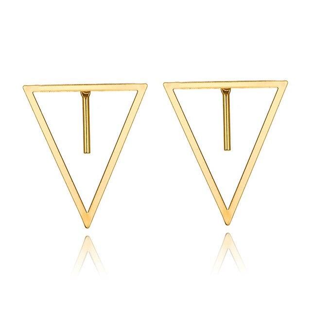 Le Fragment | Boucle d'oreille minimaliste triangulaire