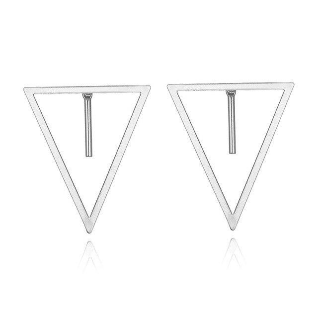 Le Fragment | Boucle d'oreille minimaliste triangulaire