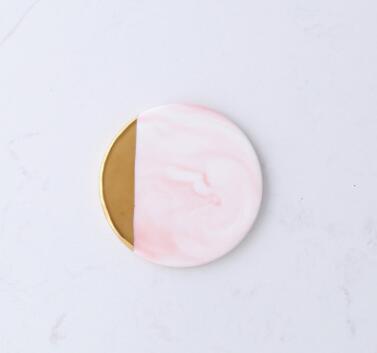 Pink Marble Coasters