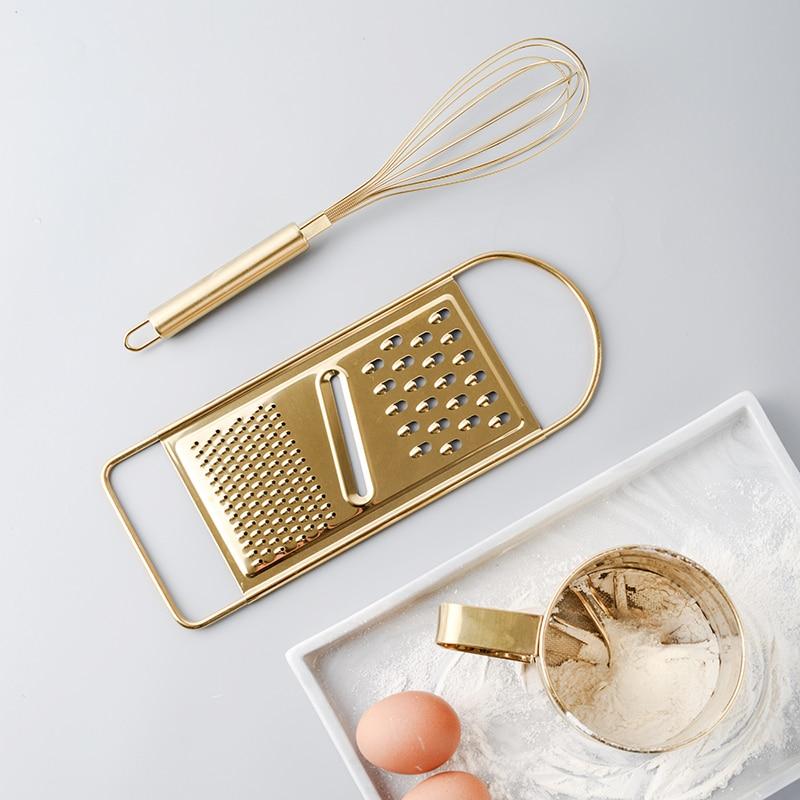 Nordic Style Golden Cooking Tools